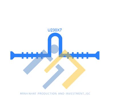 Băng cản nước PVC U-230 dày 7,5mm