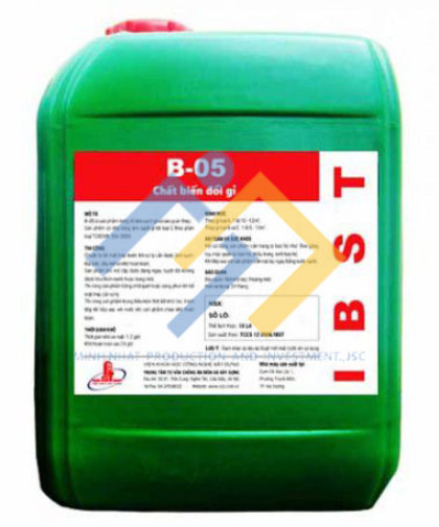 Chất Tẩy Gỉ Sắt Thép B-05